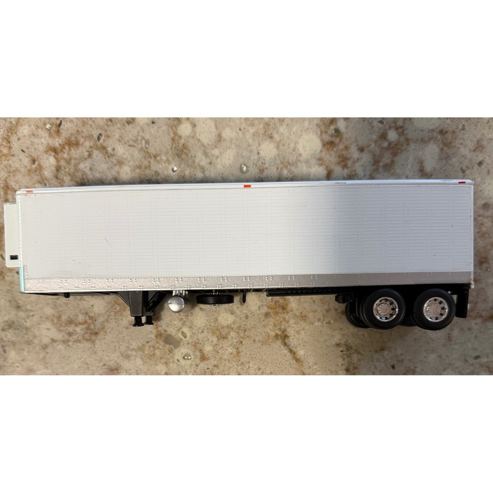 Thermo King Refrigerated Semi Trailer White 1/64 Scale Diecast 9 Inch 09314